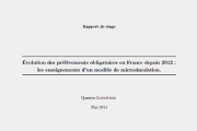 Évolution des prélèvements obligatoires en France depuis 2012 : les enseignements d’un modèle de microsimulation – Quentin Laffeter