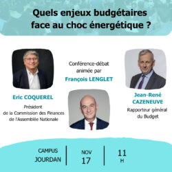 Conférence budgétaire 2022 : quels enjeux budgétaires face au choc énergétique ?