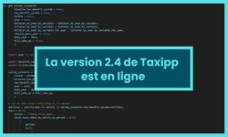 Taxipp : la version 2.4 est désormais disponible en ligne