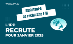 L’IPP recrute un·e assistant·e de recherche F/H pour janvier 2025 sur la thématique insertion et emploi