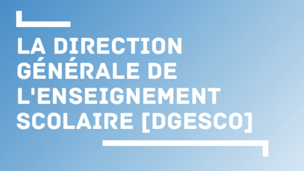 Logo Direction générale de l'enseignement scolaire (DGESCO) class=